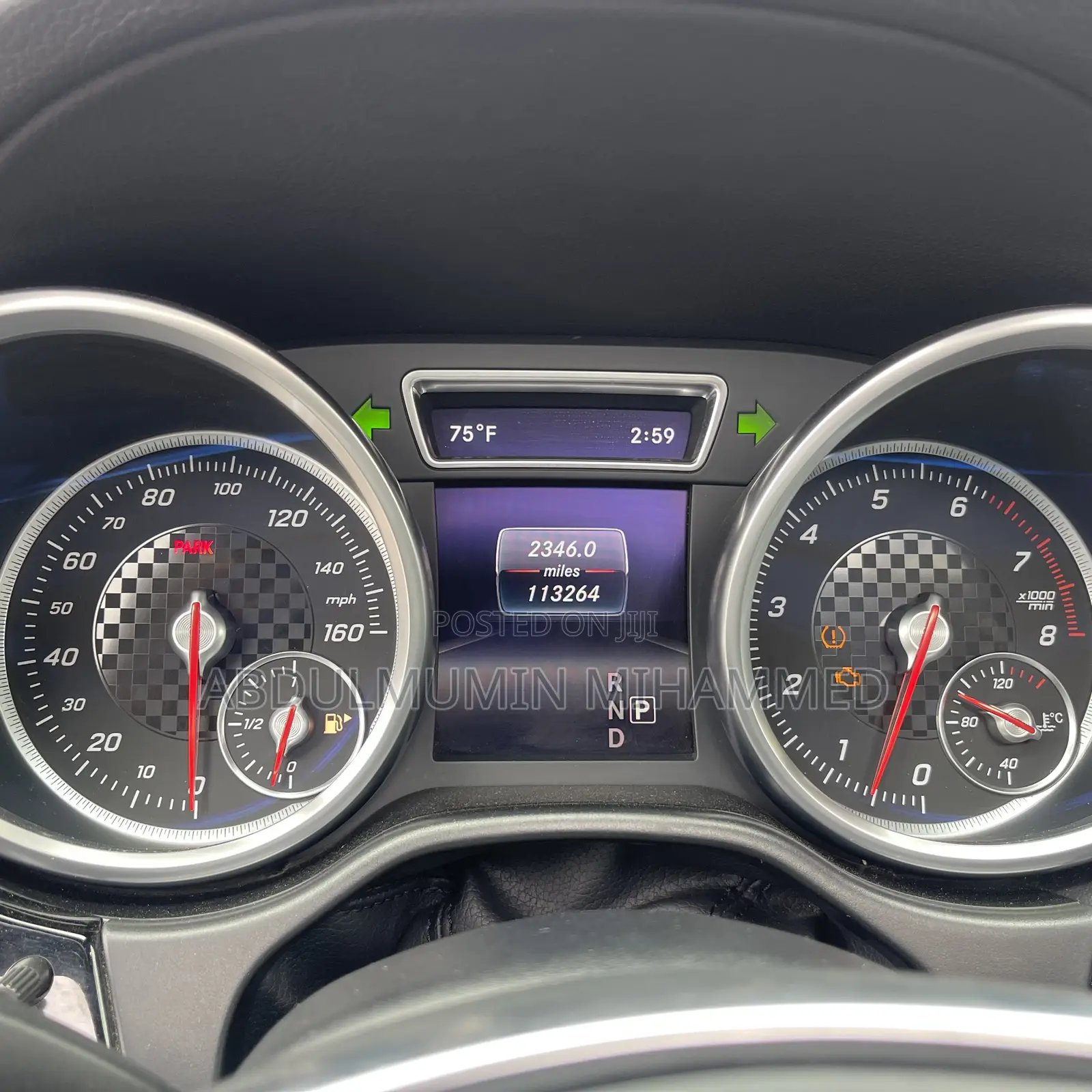 Mercedes-Benz GLE-Class 2016 Black