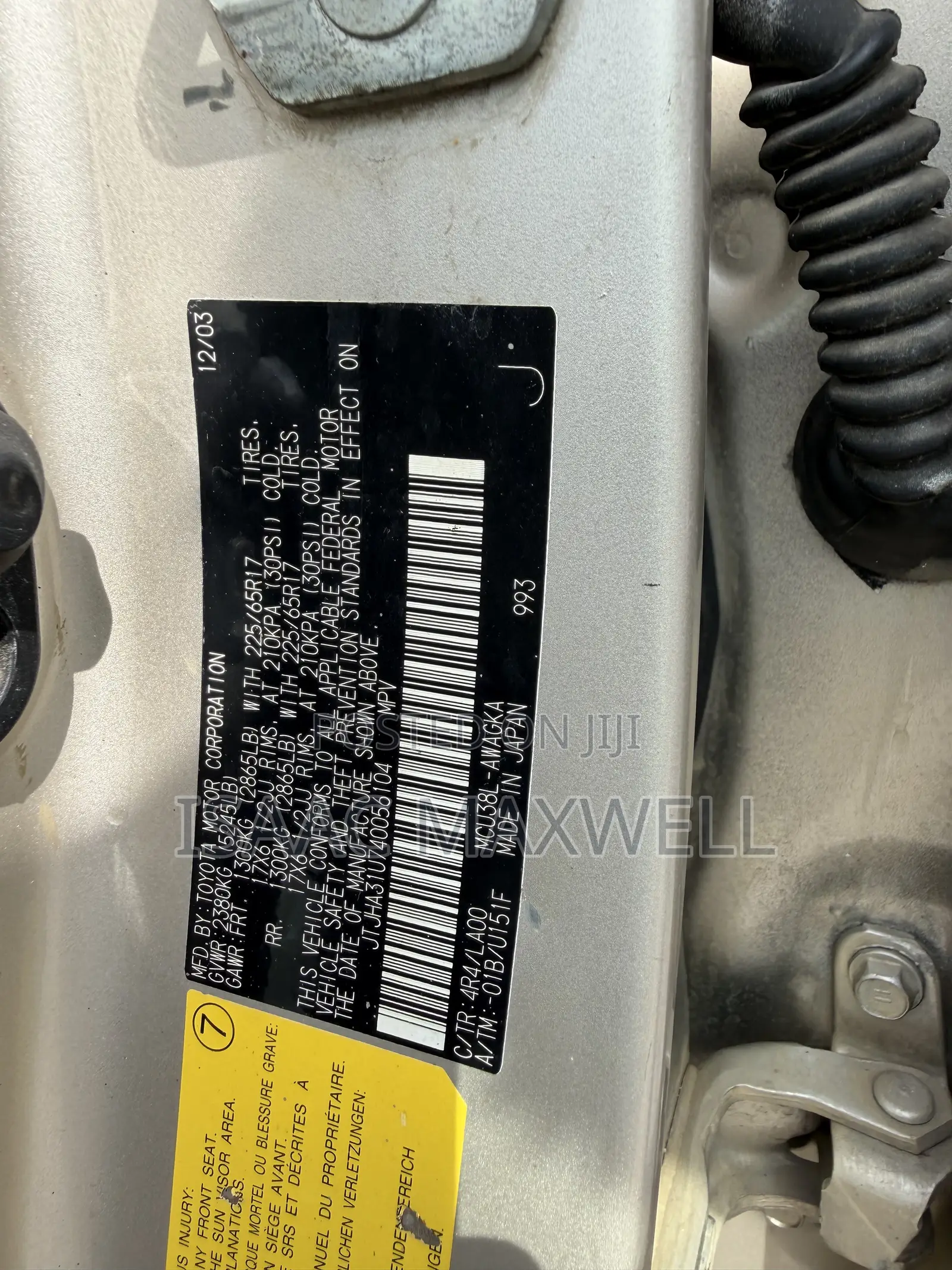 Lexus RX 330 2004 Gold