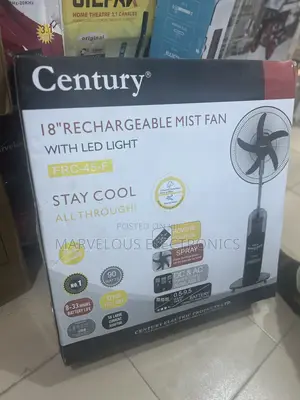 Brand New Century 18inch Minst Fan Full Copper Dual Battery Engine