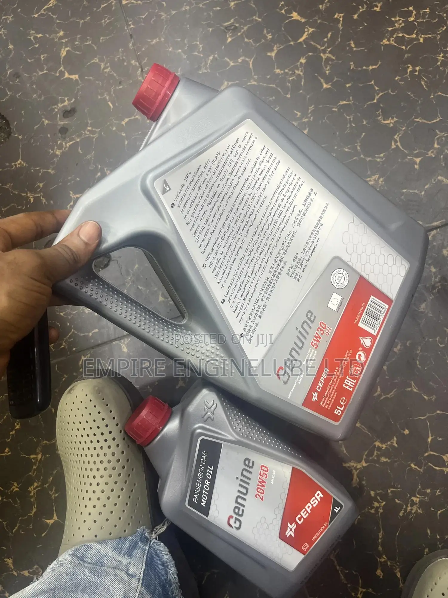 Cepsa Engine Oil 5w30 (Spanish Lubricant)