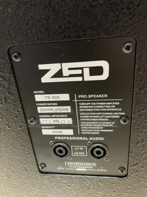 Zed Td-825 Full Range Professional Speaker