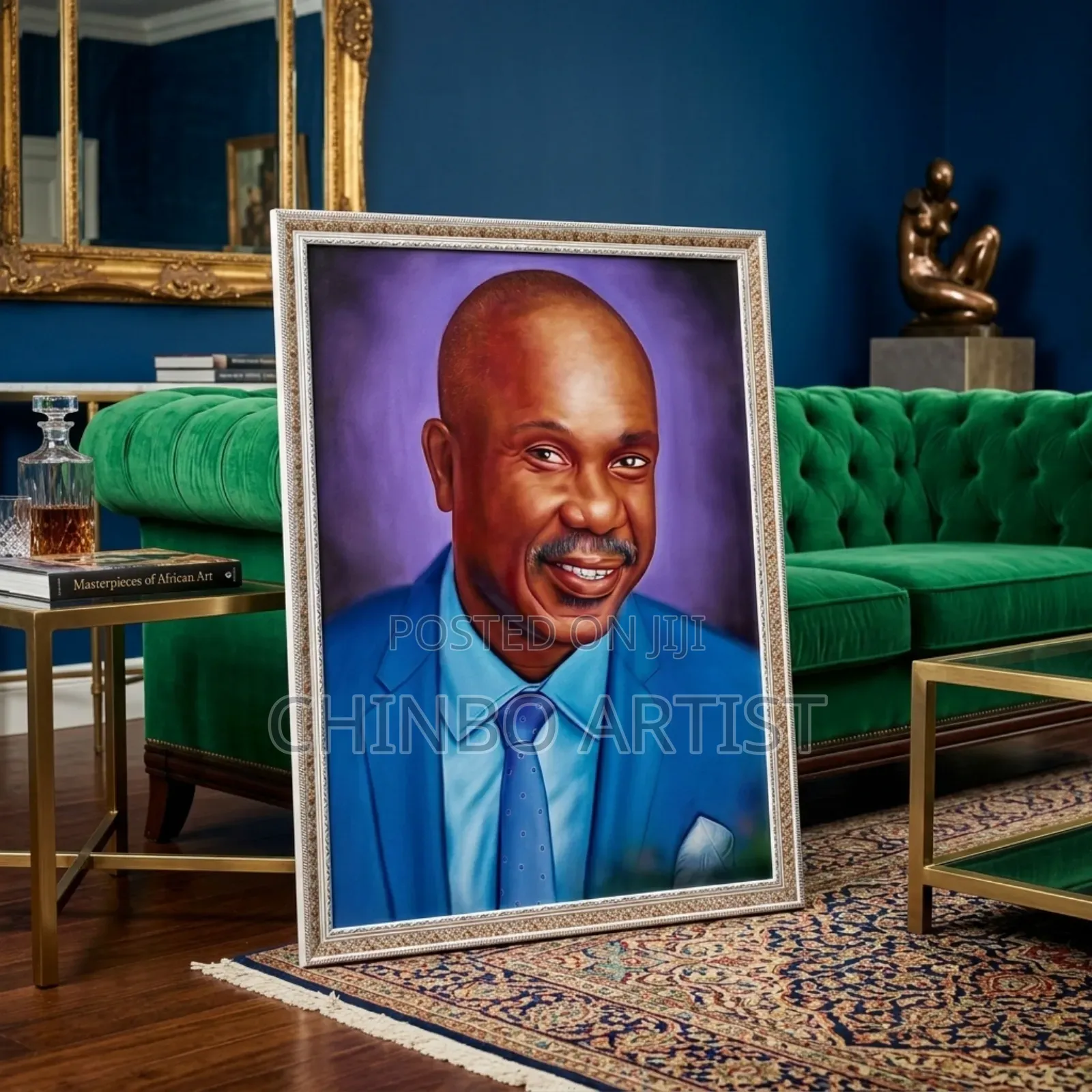 Beautiful Realistic Handmade Portrait Paintings the Perfect Gift