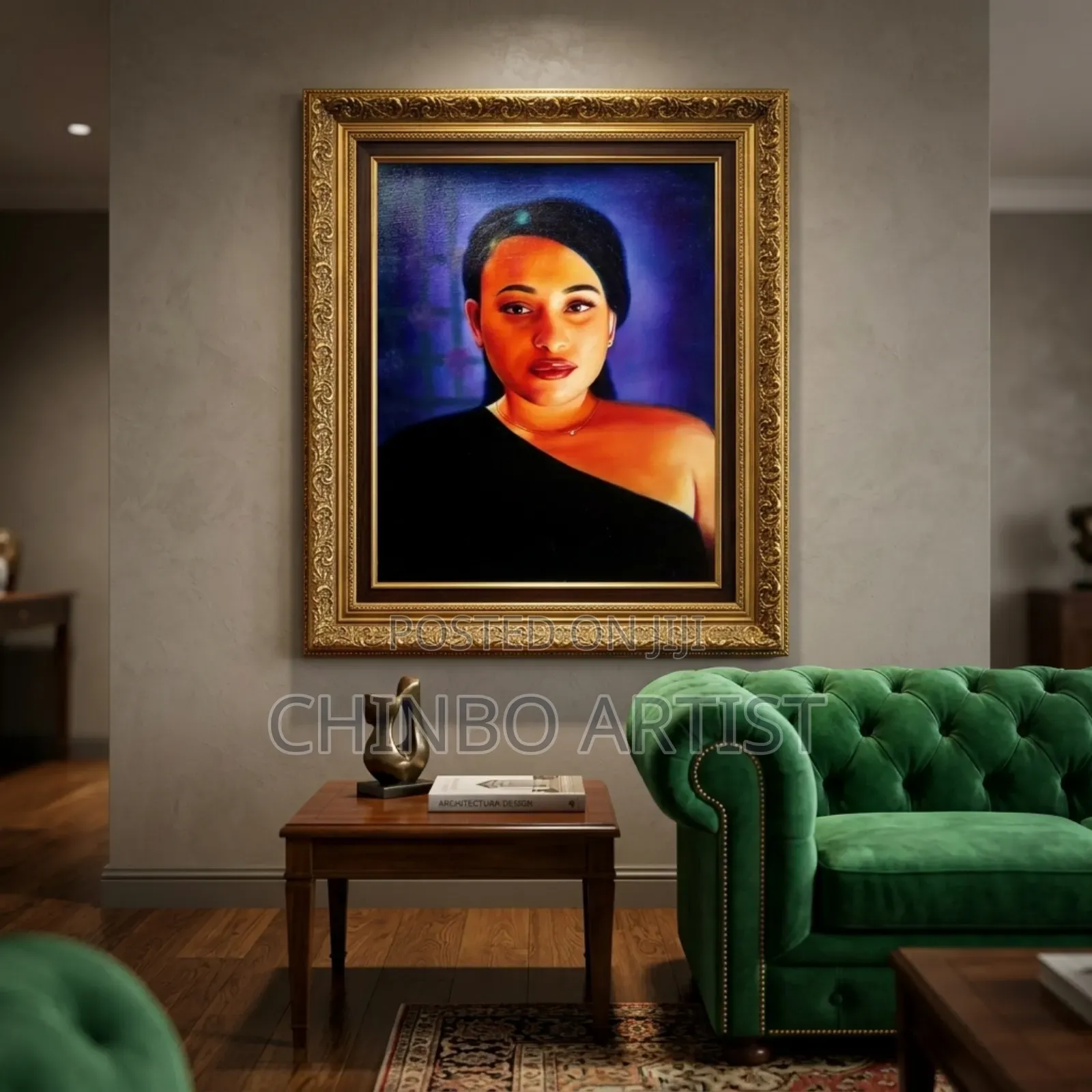 Beautiful Realistic Handmade Portrait Paintings the Perfect Gift