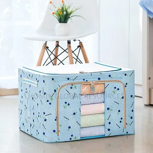 Laundry/Mobile Wardrobe Box (Dual Zip Openings)