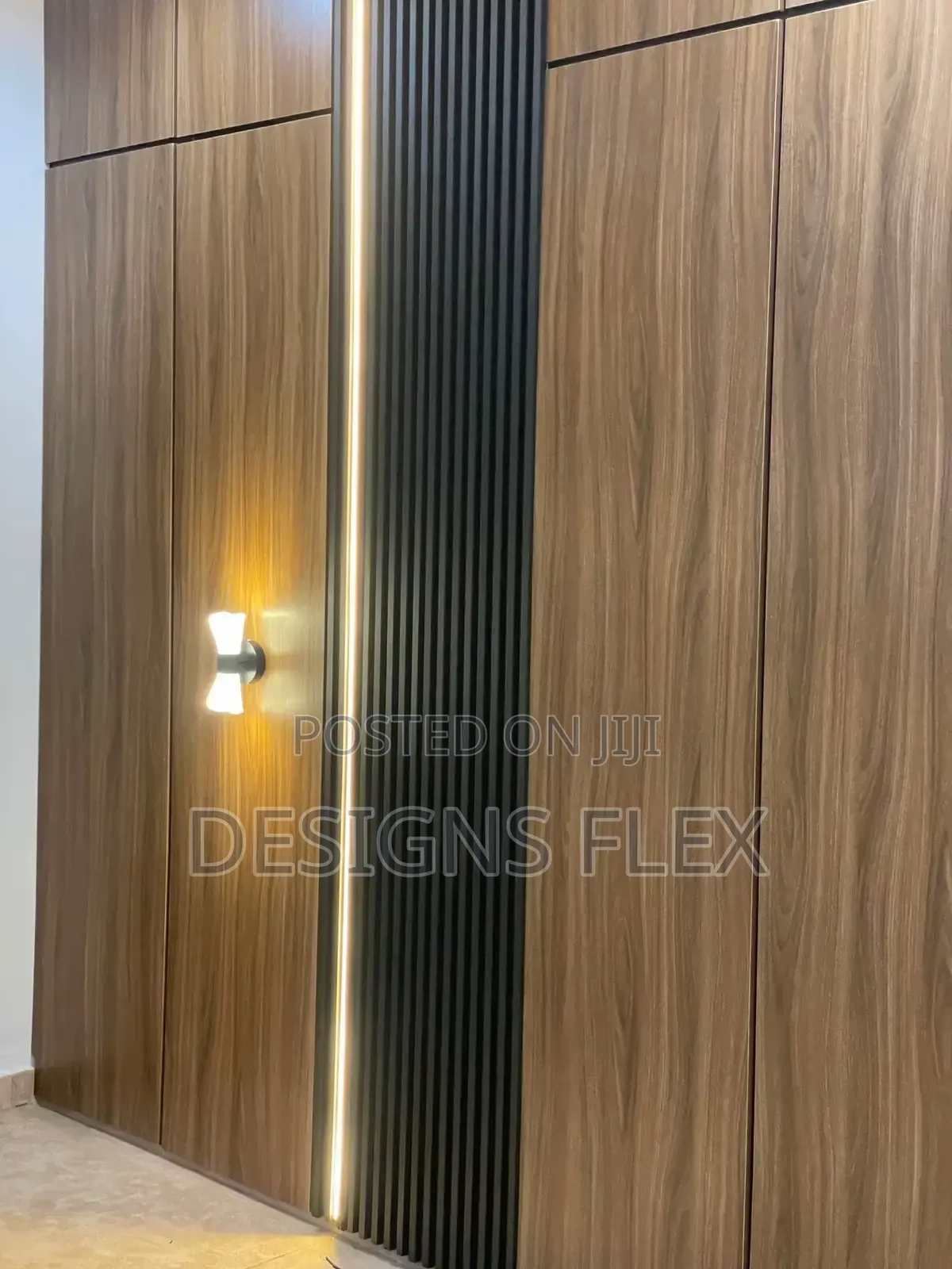 Wall Hanging Bedframe With Bedside Lights