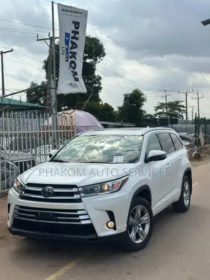 Toyota Highlander Limited 4x4 V6 (3.5L 6cyl 8A) 2018 White