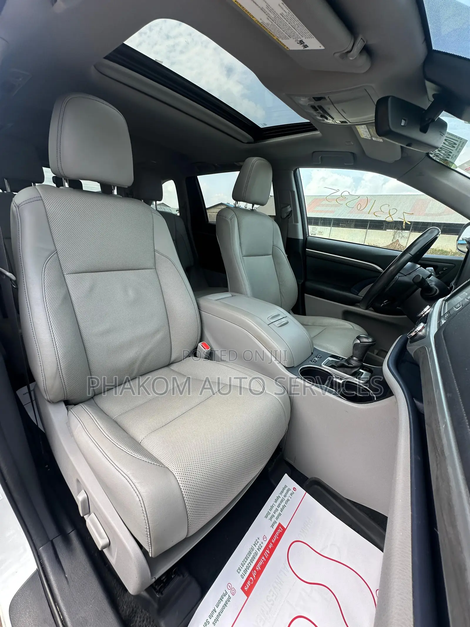 Toyota Highlander Limited 4x4 V6 (3.5L 6cyl 8A) 2018 White