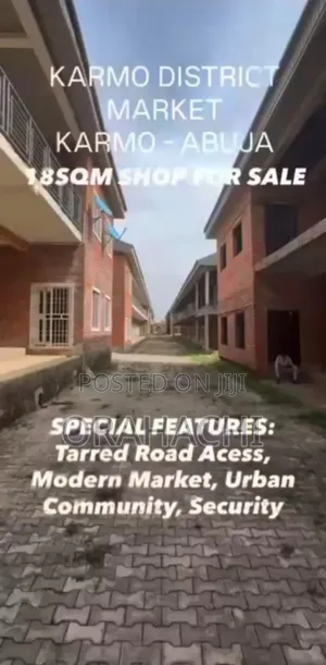 18sqm Shop in Karmo District Market for Sale