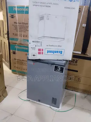 Scanfrost 150l Freezer With Strong Freezing Capacity