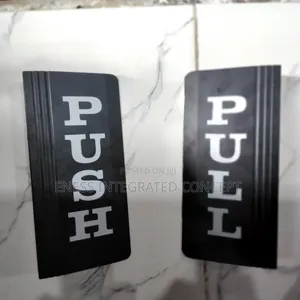 Door Handle Push and Pull Plate