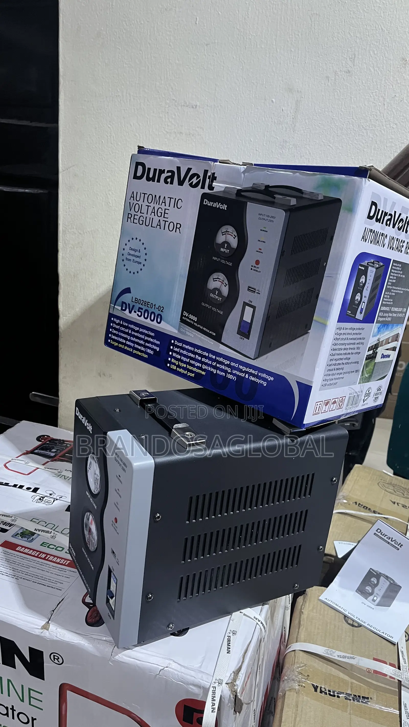 Duravolt Automatic Voltage Regulator Dv-5000[Lb028e01-0]Durable Device