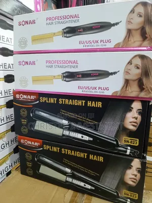 Sonar Professional And Very Durable Hair Straightener And Hot Comb