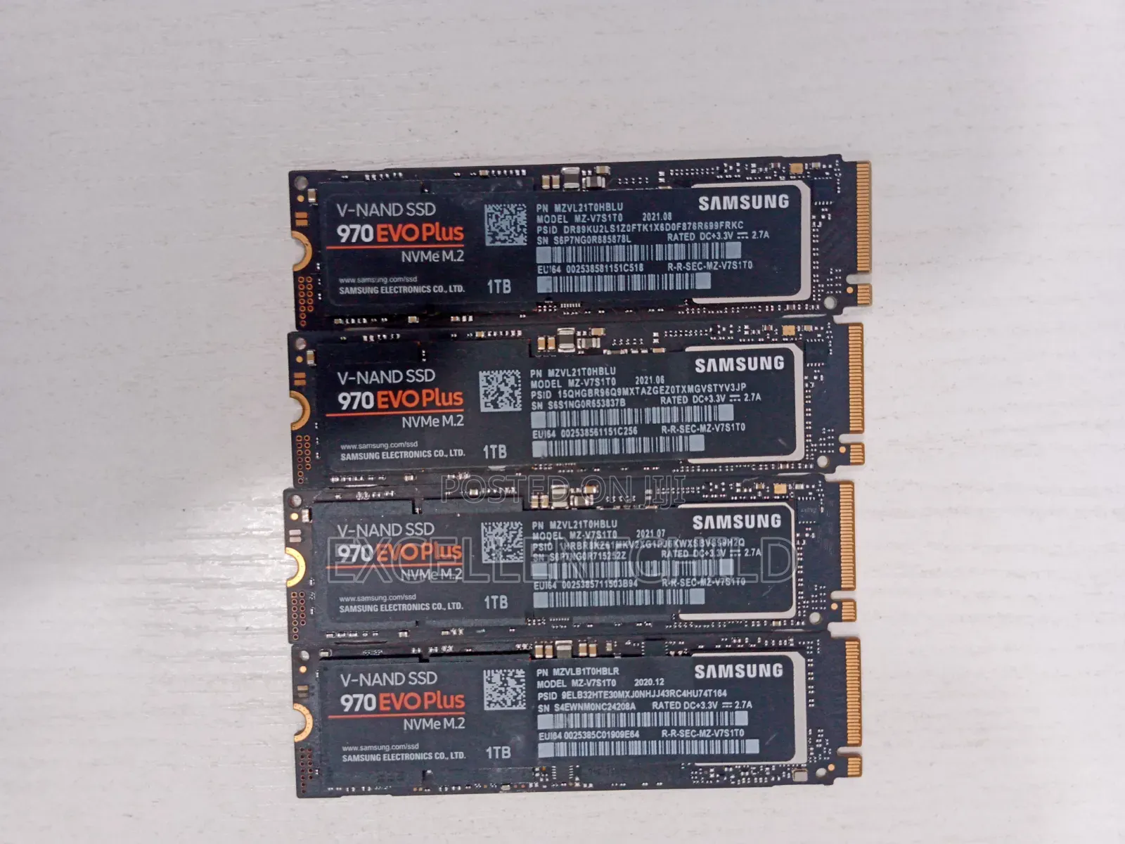 Samsung 1tb 970 Evo Plus Nvme SSD