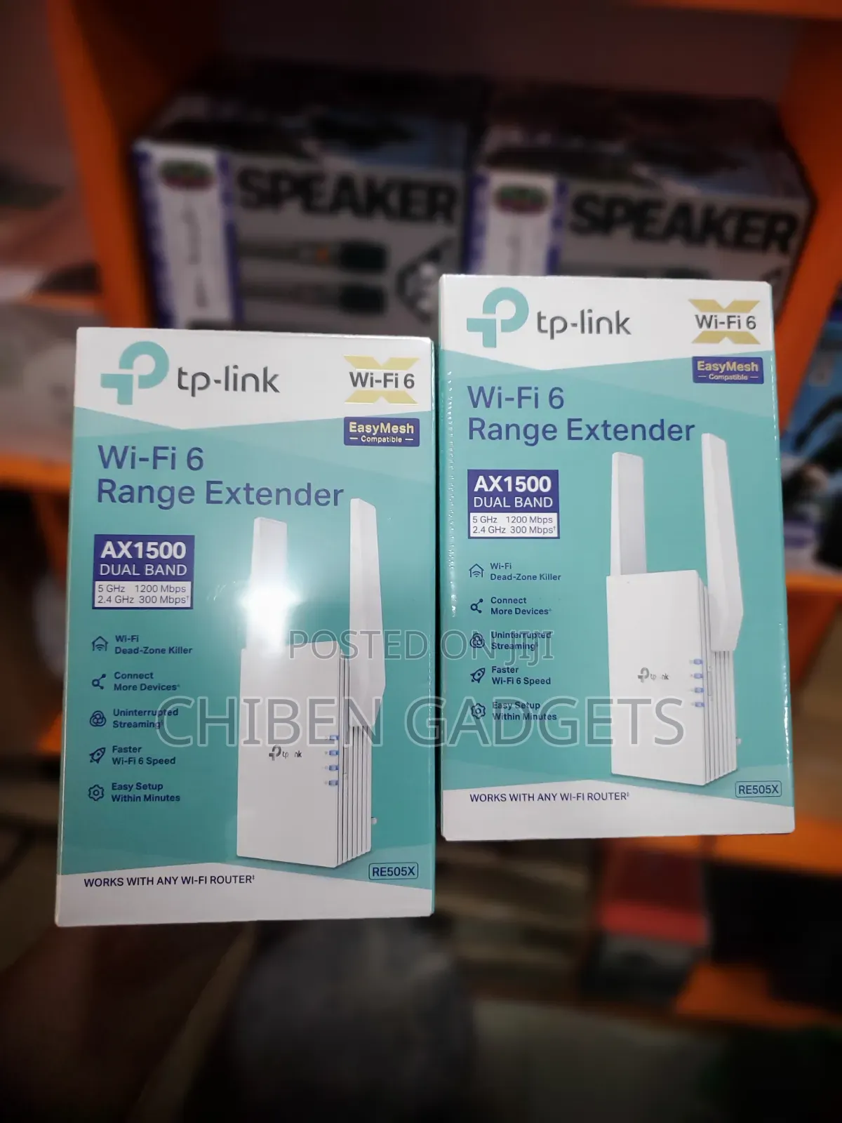 Tp-Link Wifi 6 Range Extender Ax1500 Dual Band