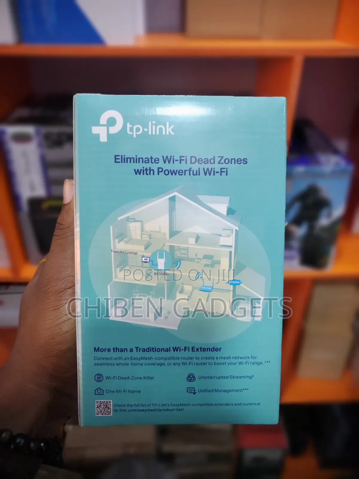 Tp-Link Wifi 6 Range Extender Ax1500 Dual Band