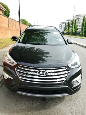 Hyundai Santa Fe Limited 4dr SUV AWD (3.3L 6cyl 6A) 2014 Black