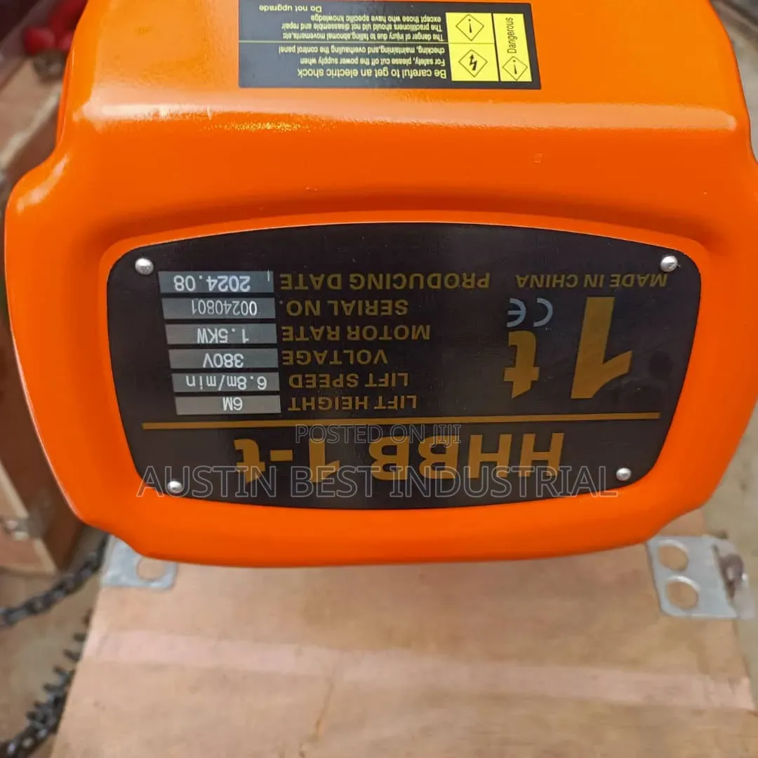 Electric Chain Hoist 1000kg/1ton
