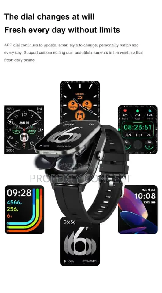 2 in 1 Smart Watch