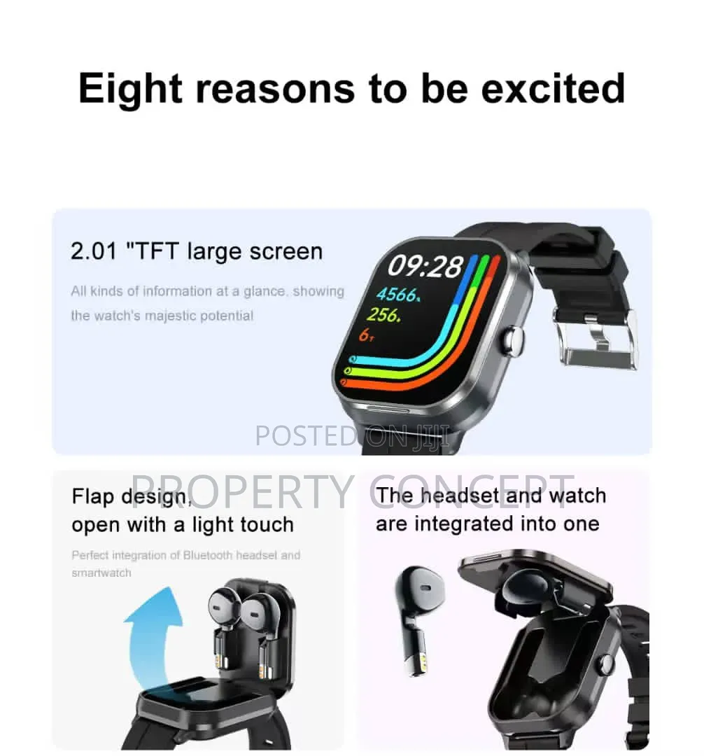 2 in 1 Smart Watch