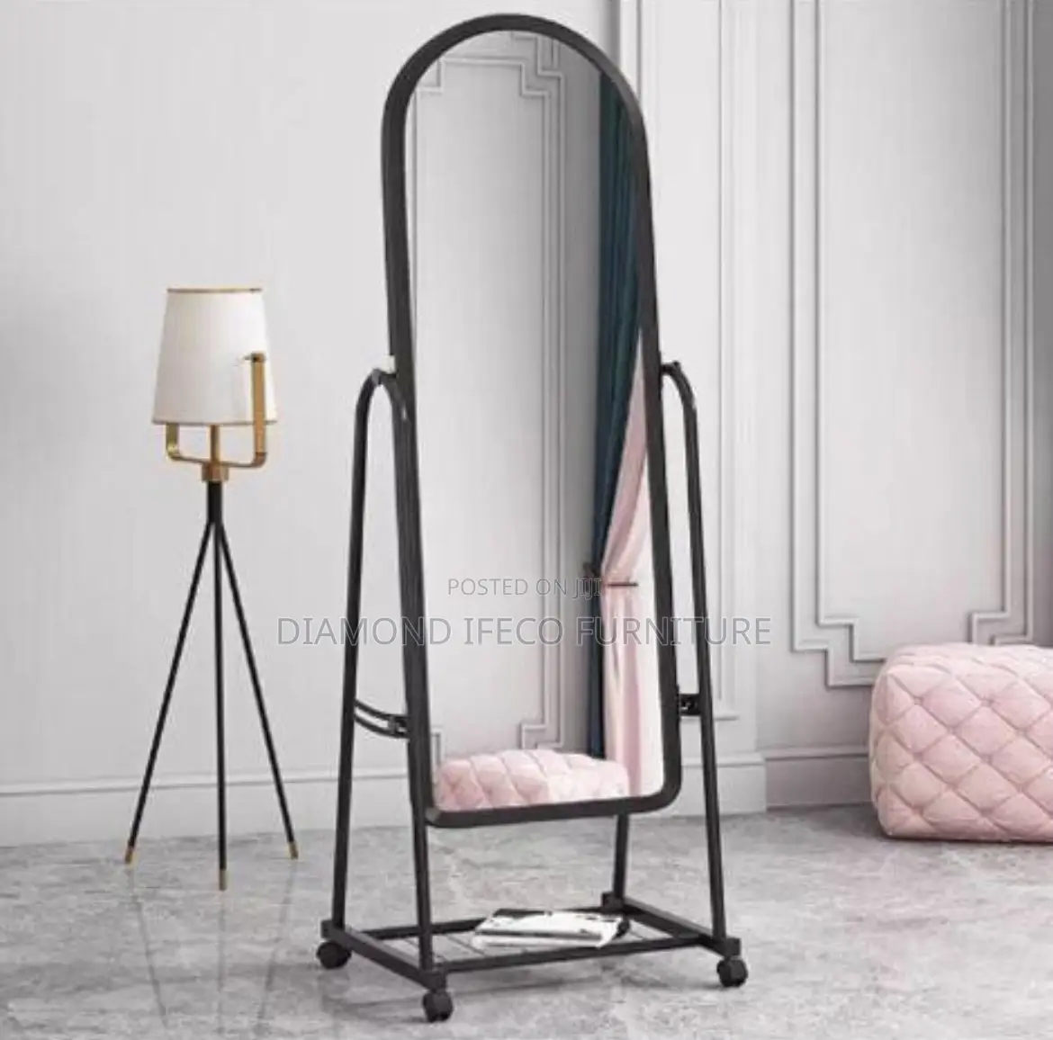 Standing Mirror (Black)