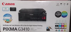 Canon Pixma G3410 3-in-1 Multifunction Ink Tank Wi-Fi Printer