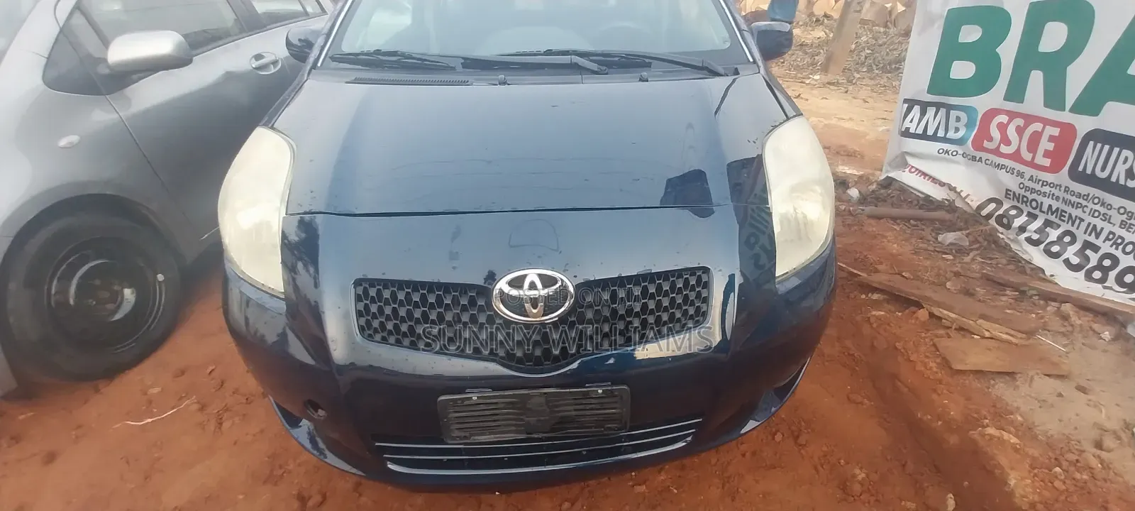 Toyota Yaris 2008 Blue