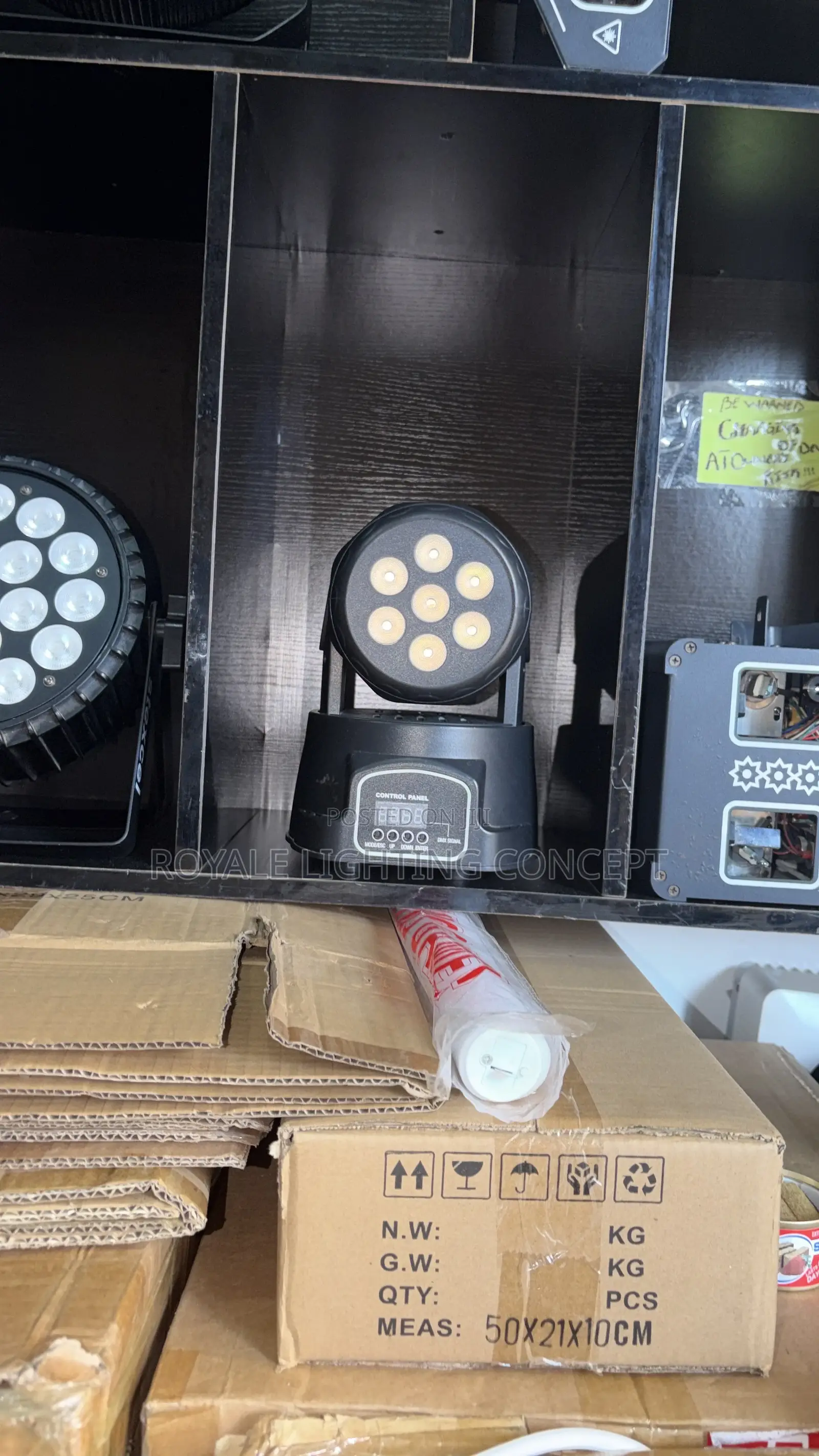 10w by 7 Led Mini Moving Head