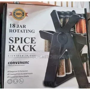 18 Jar Rotating Spice Rack