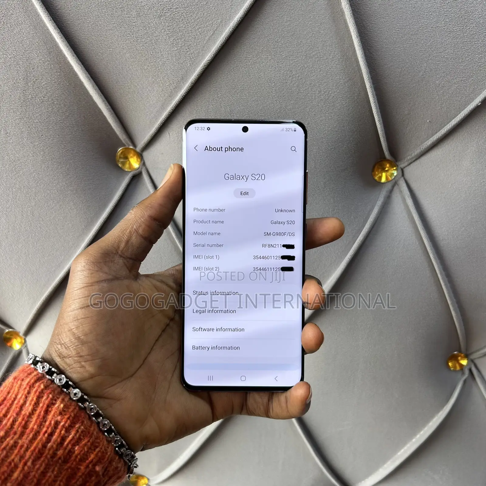 Samsung Galaxy S20 128 GB Gray
