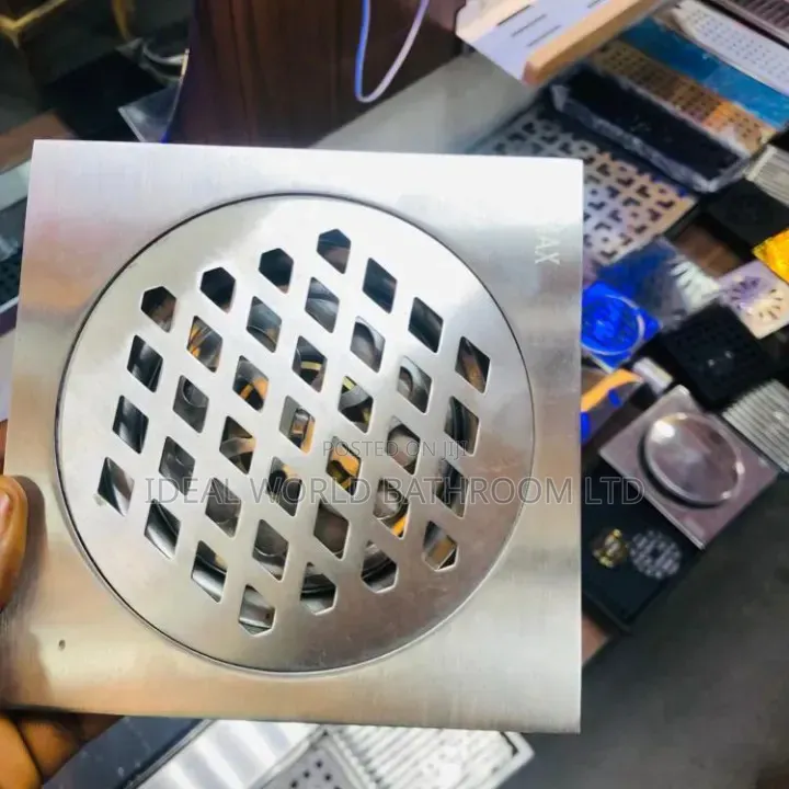 10by10 Basket Floor Drain