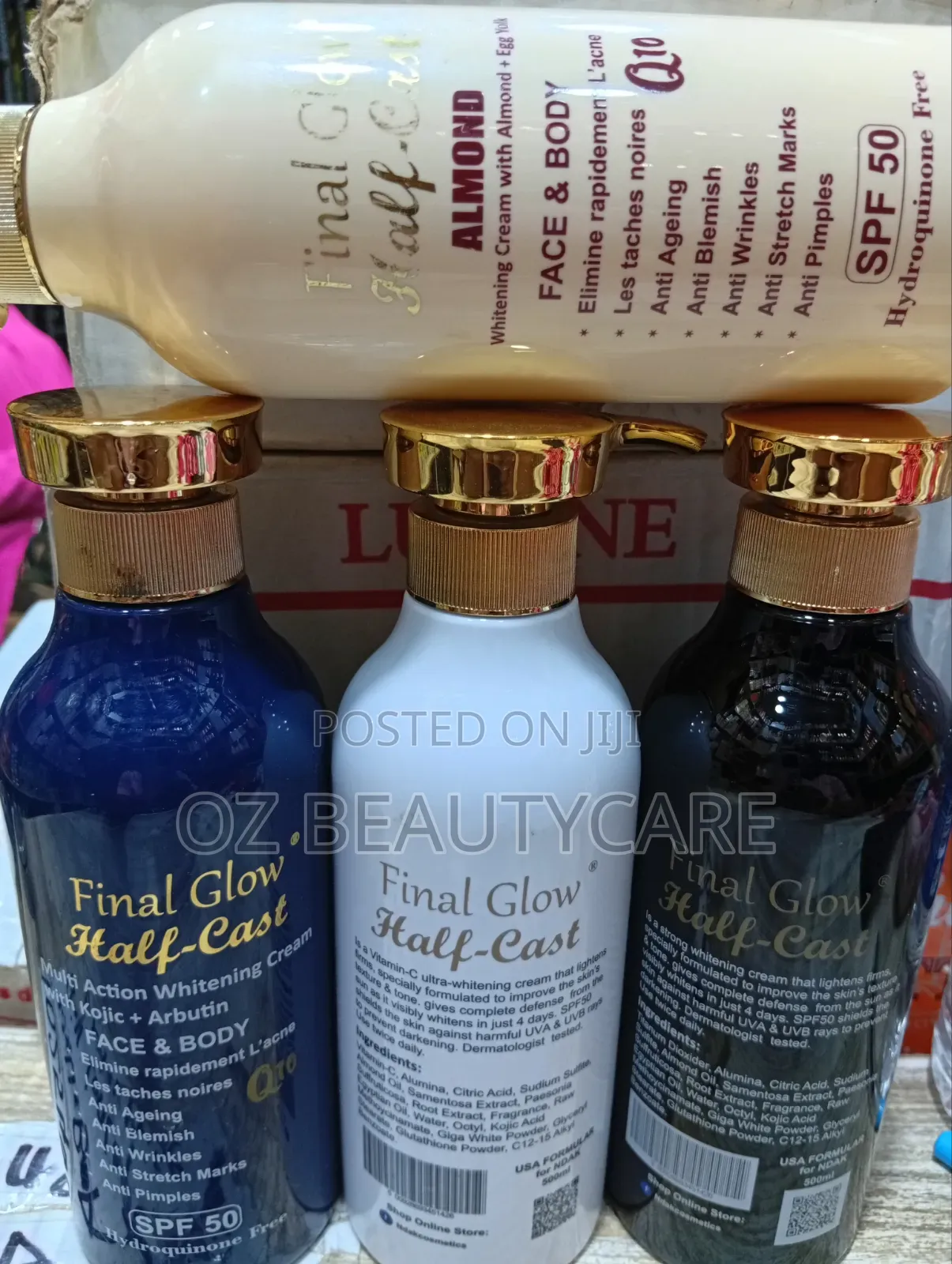 Final Glow Half Cast Body Lotion