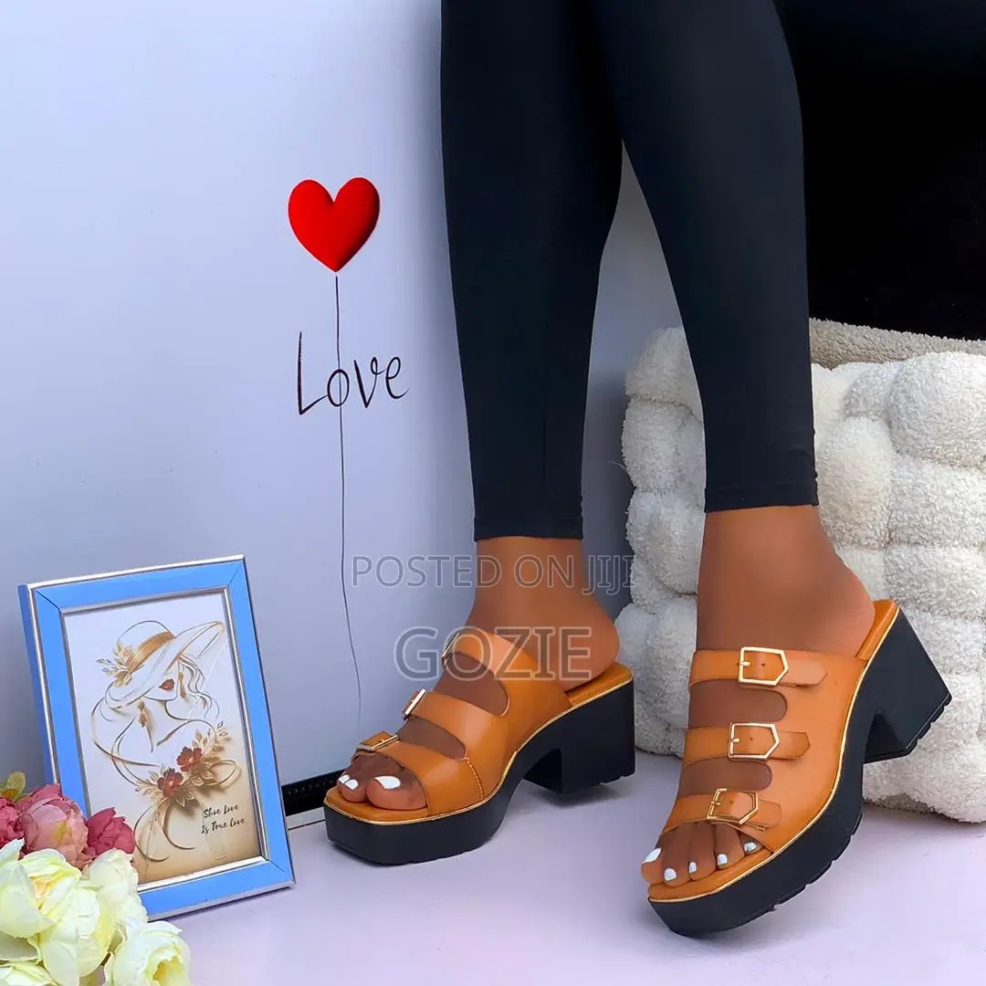 Stylish Classy Pencil Heel Slippers