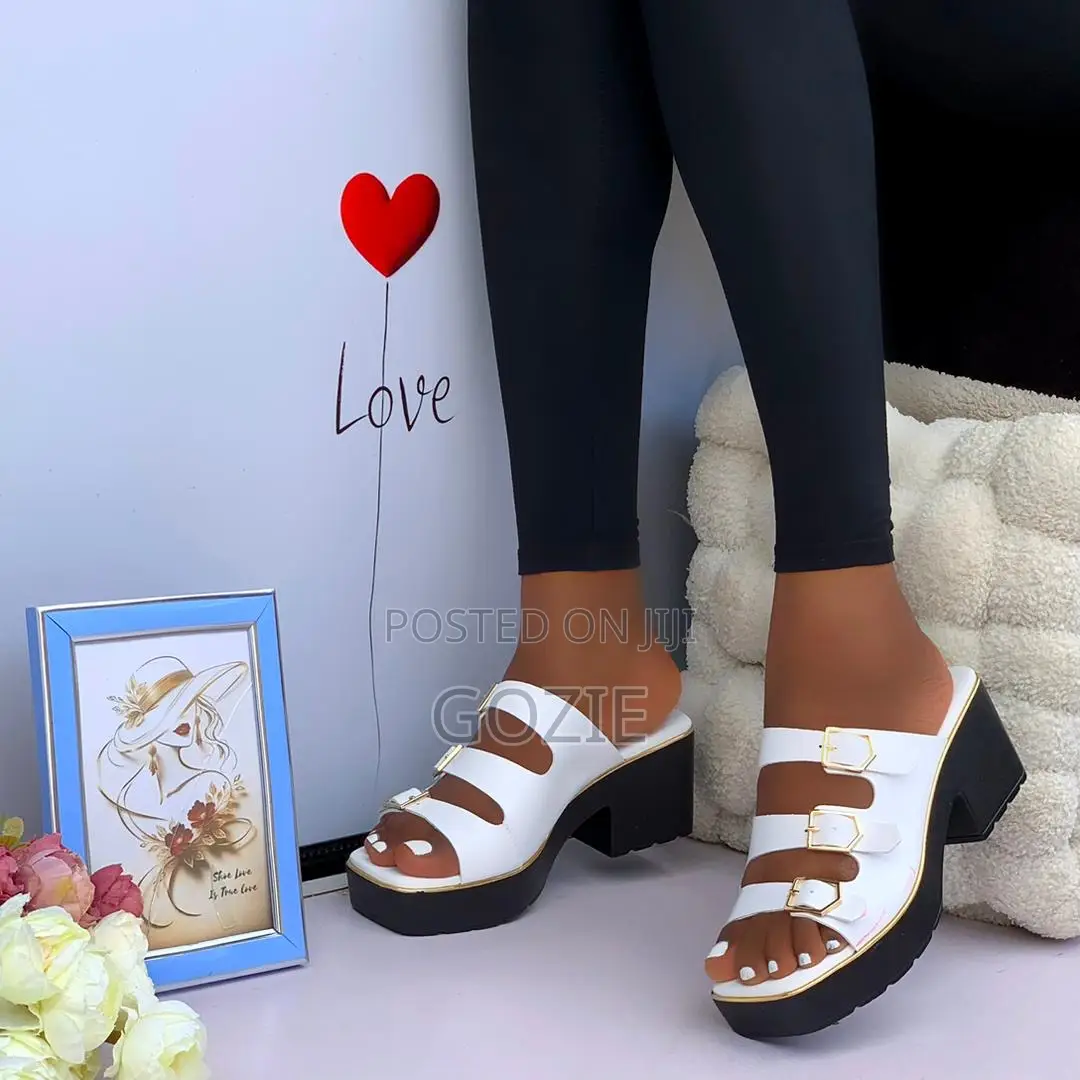 Stylish Classy Pencil Heel Slippers