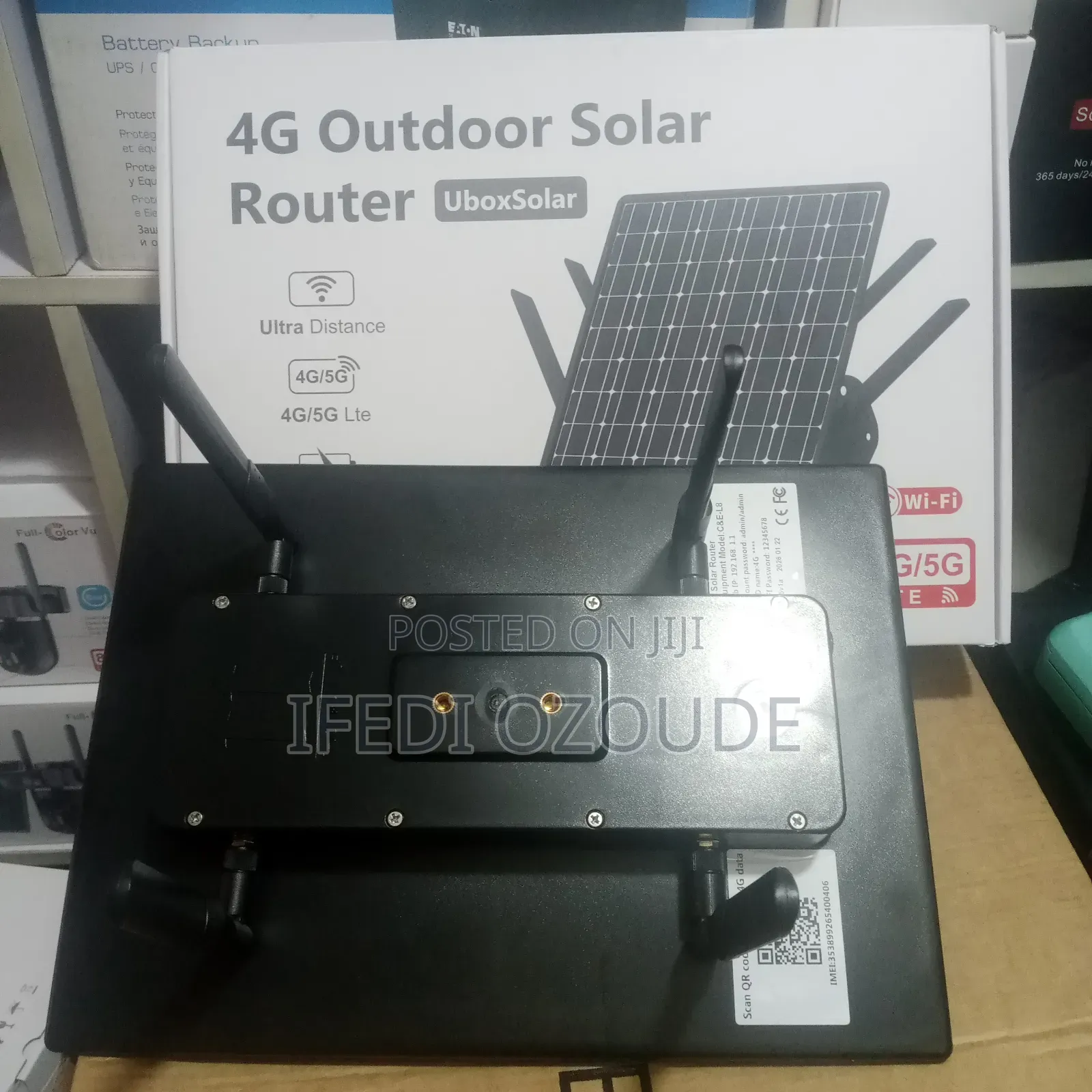 4g Ubox Outdoor Solar Router