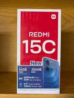 New Xiaomi Redmi 15C 4G 128 GB Red