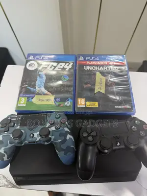 Ps4 Slim + 2pads + 2games