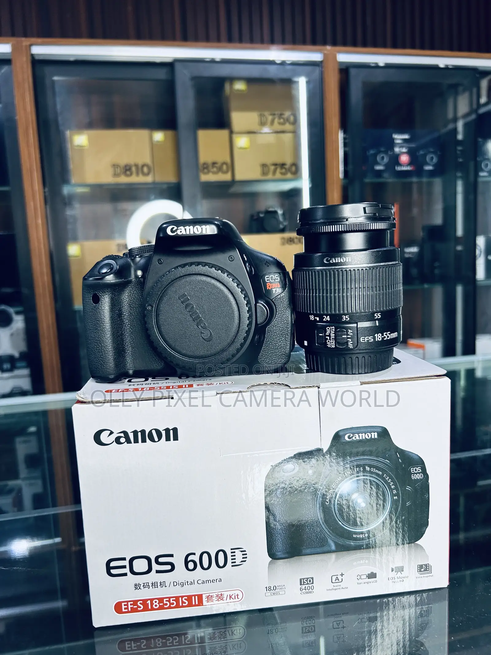Canon 600d With Lens
