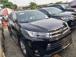 Toyota Highlander Limited V6 4x4 (3.5L 6cyl 6A) 2016 Black