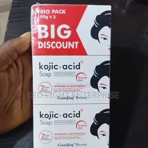 3 in One Kojic Acid Soap It Bring Out the Glow in You.