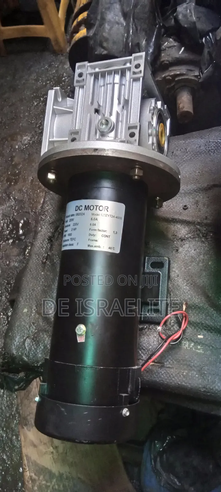 Dc Motor With Grea Box