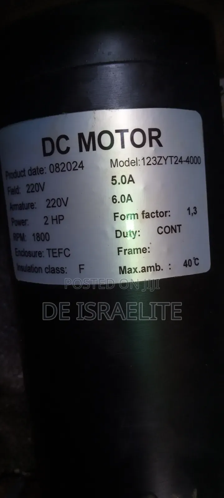 Dc Motor With Grea Box
