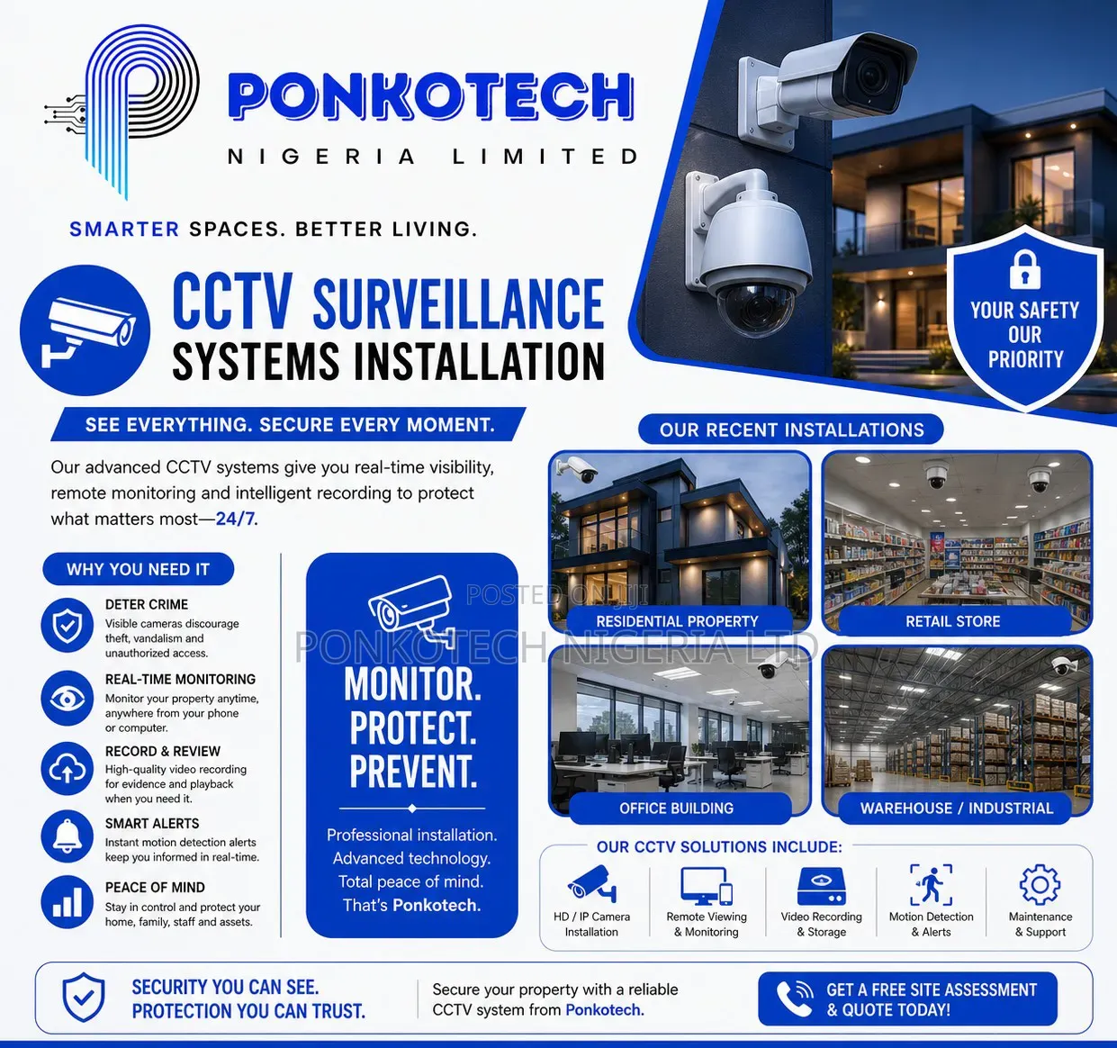 CCTV Installation Maintenance Services – Full Security Package