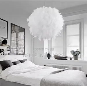 Fluffy Featther Pendant Light