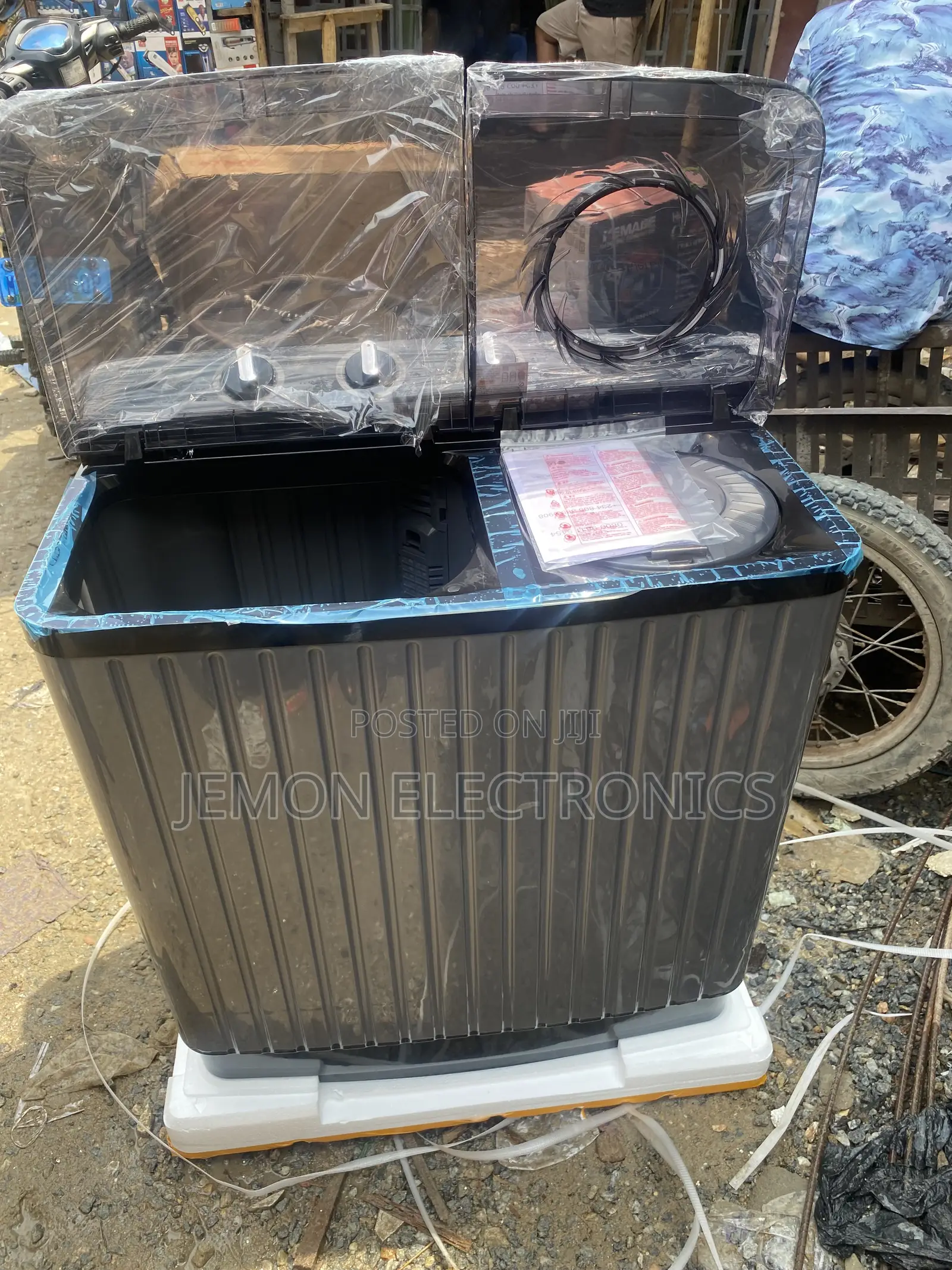 Wind Jet Double Tub Washing Machine – Fast Efficient Laundry Solutio
