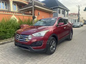 Hyundai Santa Fe GLS 4dr SUV AWD (3.3L 6cyl 6A) 2015 Red