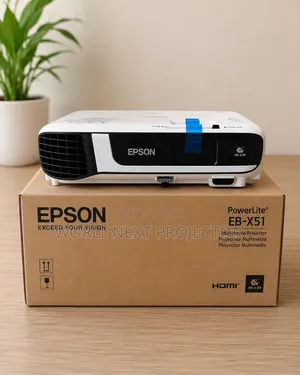 Epson Projector Latest Eb-X51 Very Portable and Bright