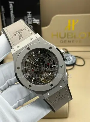 High Quality Luxury Hublot Rubber Wristwatch