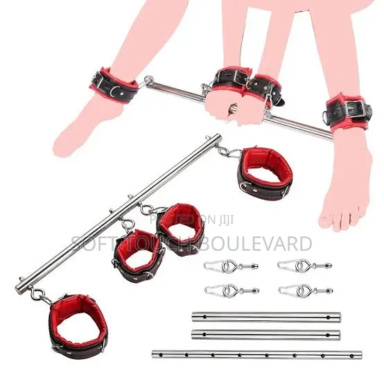 Adjustable Cuff With Pole Restraint Kit for Couples