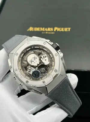 High Quality Luxury Audemars Piquet Leather Wristwatch