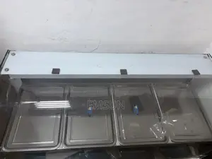 4 Plate Curved Glass Food Warmer